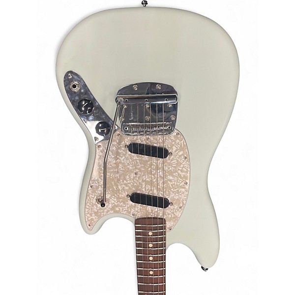 Used Fender American Performer Mustang Sonic Blue Solid Body Electric Guitar