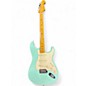 Used 2018 Fender Classic Series 1950S Stratocaster Surf Green Solid Body Electric Guitar thumbnail