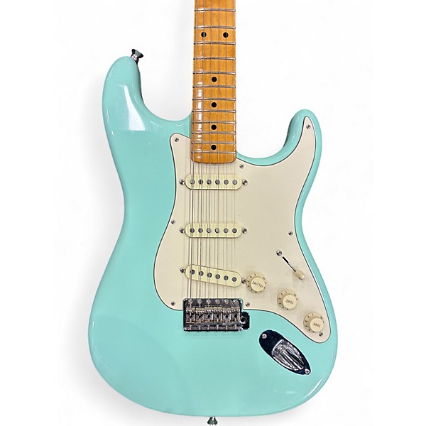 Used 2018 Fender Classic Series 1950S Stratocaster Surf Green Solid Body Electric Guitar