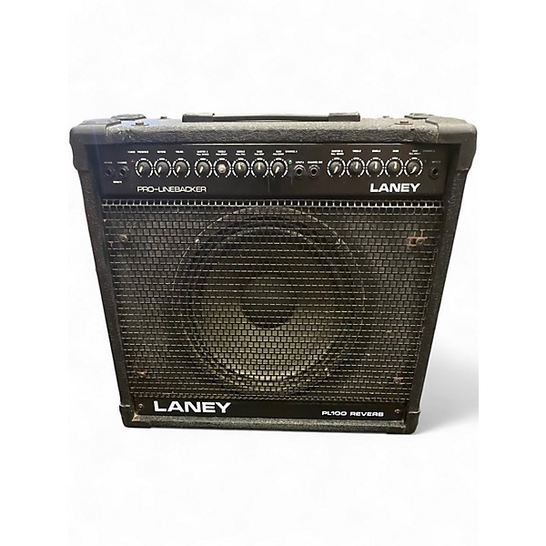 Used Laney PRO LINEBACKER PL100 REVERB Guitar Combo Amp