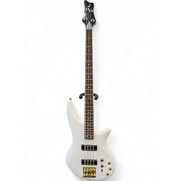 Used Jackson JS3 Spectra Snow White Electric Bass Guitar