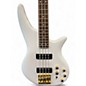 Used Jackson JS3 Spectra Snow White Electric Bass Guitar