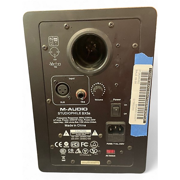 Used M-Audio BX5A Powered Monitor