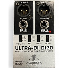 Used Behringer ULTRA DI DI-20 Signal Processor