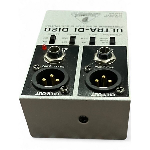 Used Behringer ULTRA DI DI-20 Signal Processor
