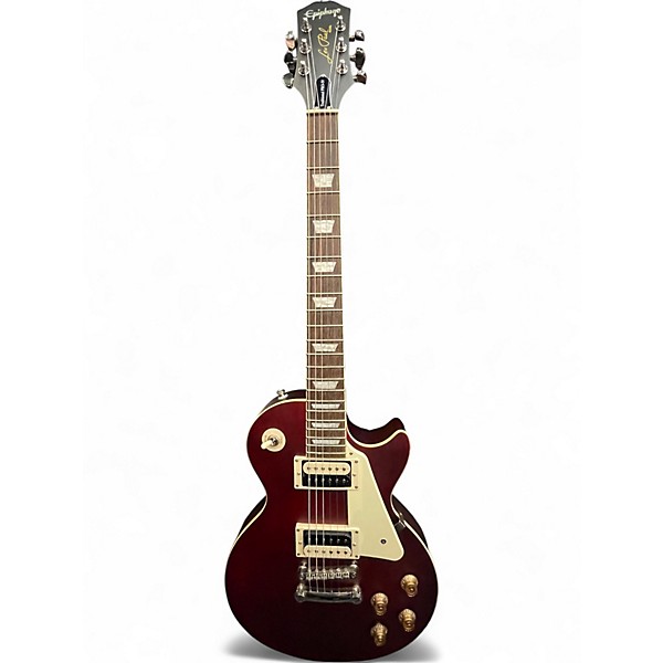 Used Epiphone Les Paul Traditional Pro IV WORN WINE RED Solid Body Electric Guitar