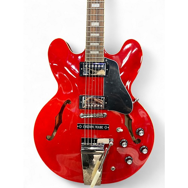 Used Epiphone joe bonamassa e335 red Hollow Body Electric Guitar