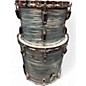 Used Ludwig 3 Piece 3 PIECE LEGACY MAHOGANY BLUE OYSTER PEARL Drum Kit