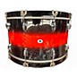 Used Ludwig 3 Piece Mahogany Drum Kit Red to Black Fade Drum Kit thumbnail