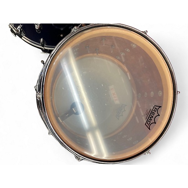 Used Slingerland 3 Piece Modern Jazz Outfit Blue Sparkle Drum Kit