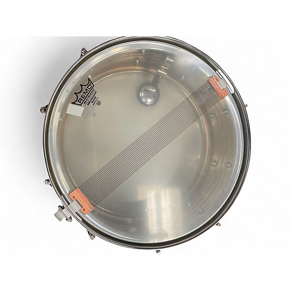 Used 2000s Pearl 14in Jupiter Snare Drum Chrome Drum