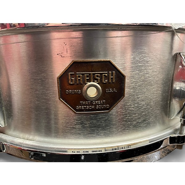 Used Gretsch Drums 14in USA Custom Aluminum Snare Aluminum Drum