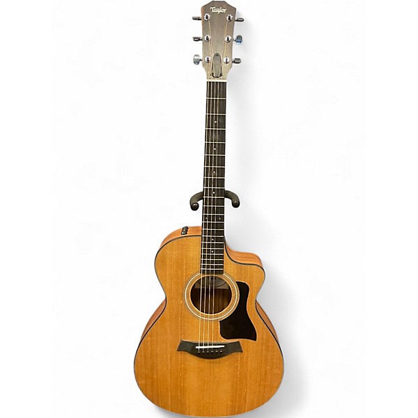 Used Taylor 112CE Natural Acoustic Electric Guitar