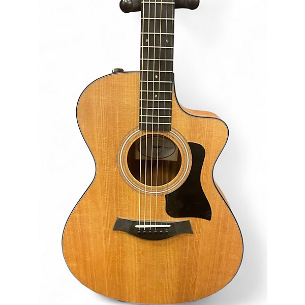 Used Taylor 112CE Natural Acoustic Electric Guitar