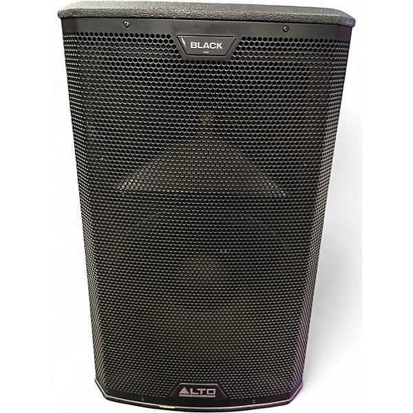 Used Alto Black 12in 2-Way Loudspeaker 2400W With Wireless Connectivity Powered Speaker