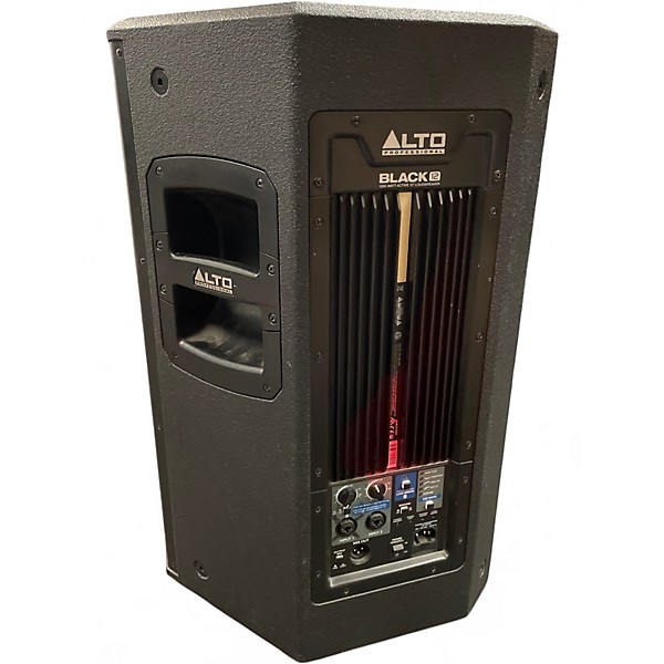 Used Alto Black 12in 2-Way Loudspeaker 2400W With Wireless Connectivity Powered Speaker