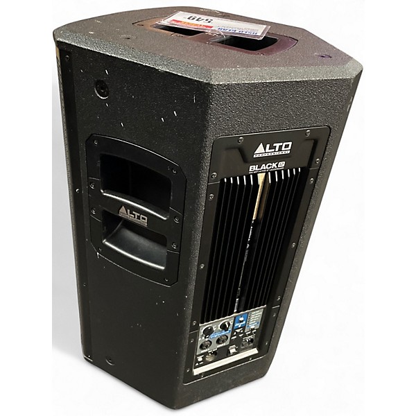 Used Alto Black 12in 2-Way Loudspeaker 2400W With Wireless Connectivity Powered Speaker