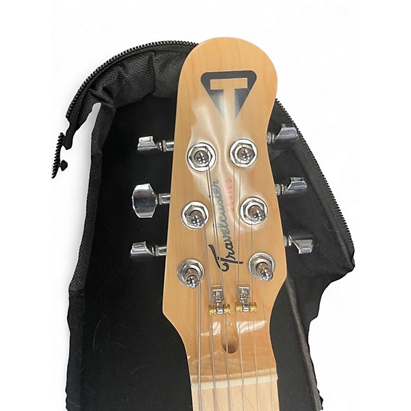 Used Traveler Guitar Travelcaster Deluxe Black Solid Body Electric Guitar