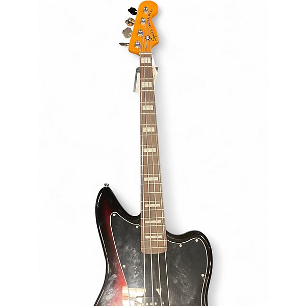 Used Squier CLASSIC VIBE JAGUAR BASS 3 Color Sunburst Electric Bass Guitar