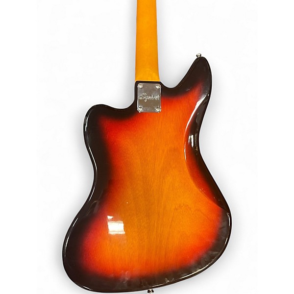 Used Squier CLASSIC VIBE JAGUAR BASS 3 Color Sunburst Electric Bass Guitar