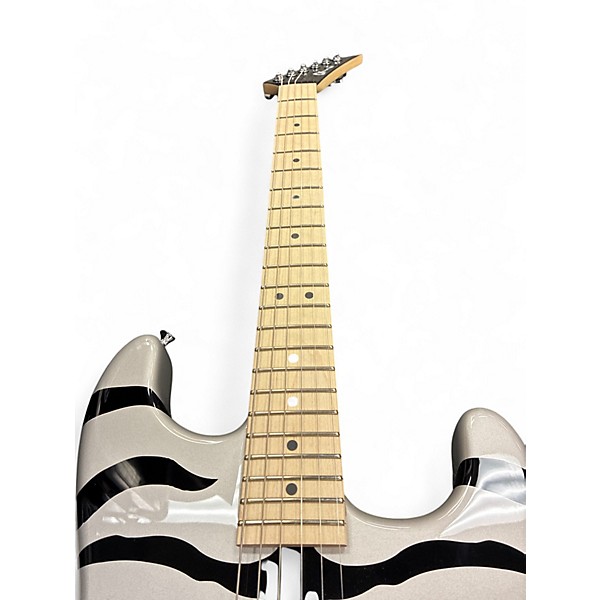 Used Charvel Super Stock SD-1 H2 PT M silver tiger Solid Body Electric Guitar