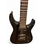 Used Jackson JS22-7 Dinky 7 String Black Solid Body Electric Guitar