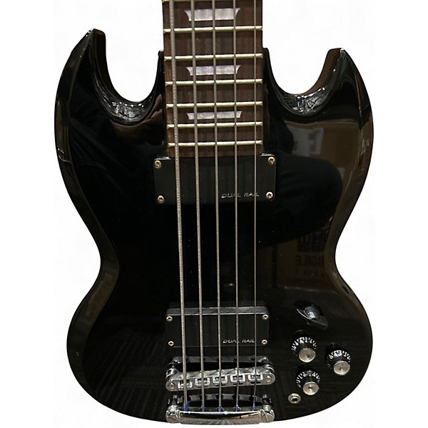 Used Epiphone EB-35 Black Electric Bass Guitar