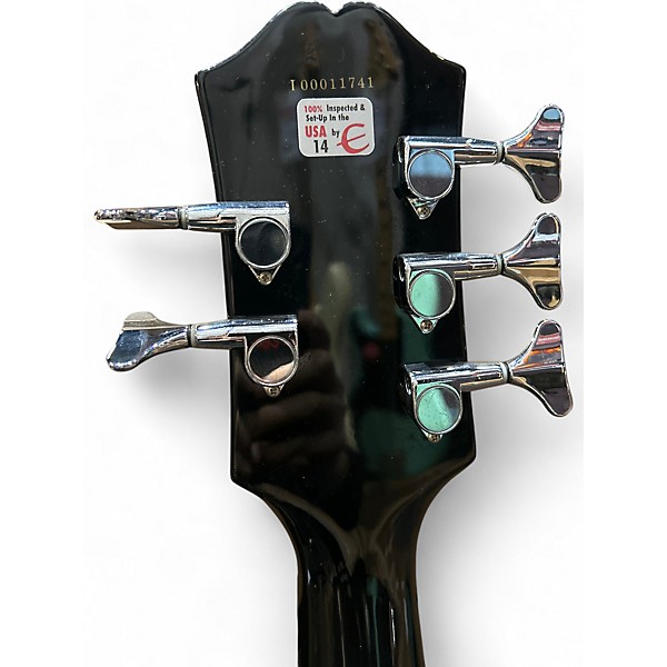 Used Epiphone EB-35 Black Electric Bass Guitar