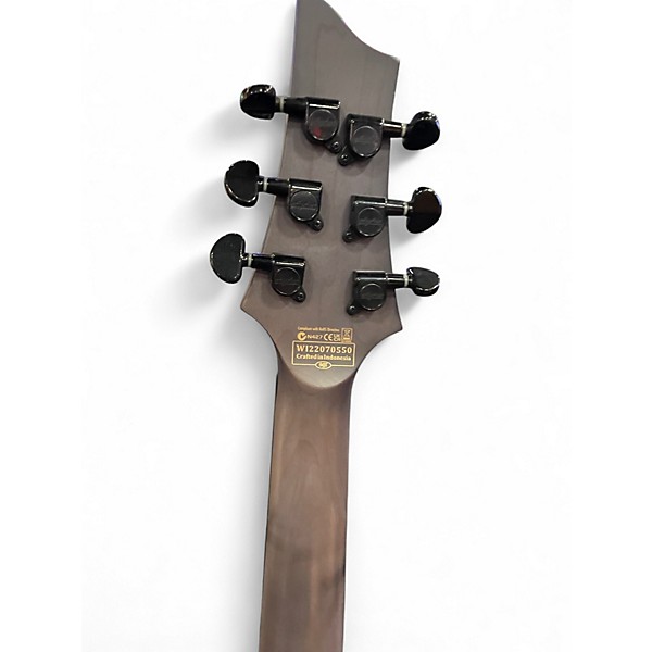 Used Schecter Guitar Research Omen Elite FR Cherry Burst Solid Body Electric Guitar