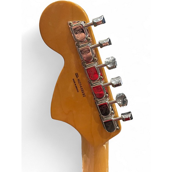 Used Fender Deluxe Telecaster Black Solid Body Electric Guitar