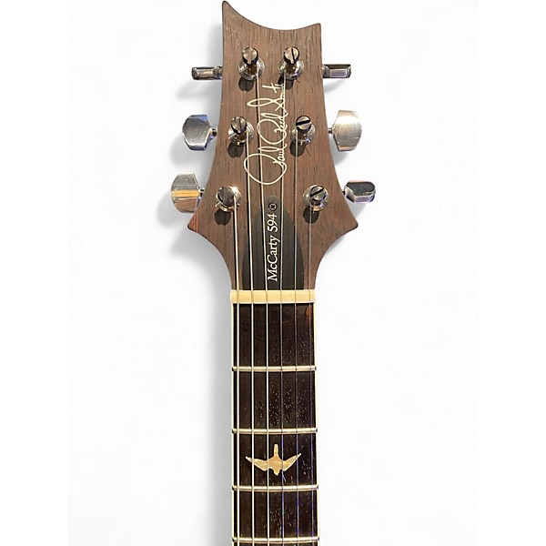 Used 2018 PRS McCarty 594 10 Top Wood Library Dark Cherry Burst Solid Body Electric Guitar