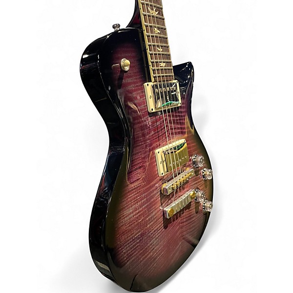 Used 2015 PRS SC 245 10 Top Purple Mist Wrap Solid Body Electric Guitar