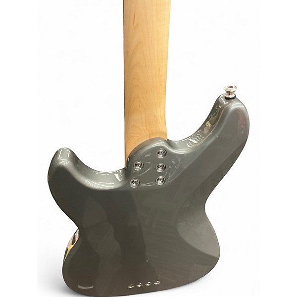 Used Schecter Guitar Research Banshee BASS Chrome Silver Electric Bass Guitar