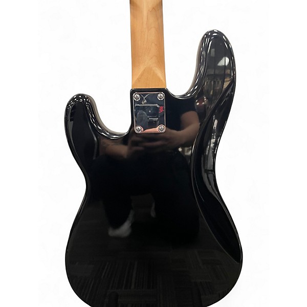 Used Fender Standard Precision Bass Black Electric Bass Guitar