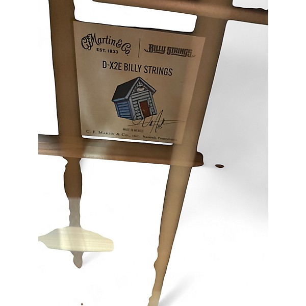 Used Martin D-X2E Billy Strings Natural Acoustic Electric Guitar