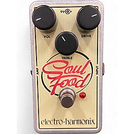 Used Electro-Harmonix Soul Food Overdrive Effect Pedal