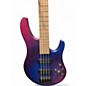 Used Swan Customs Alpha andromeda Purple Electric Bass Guitar