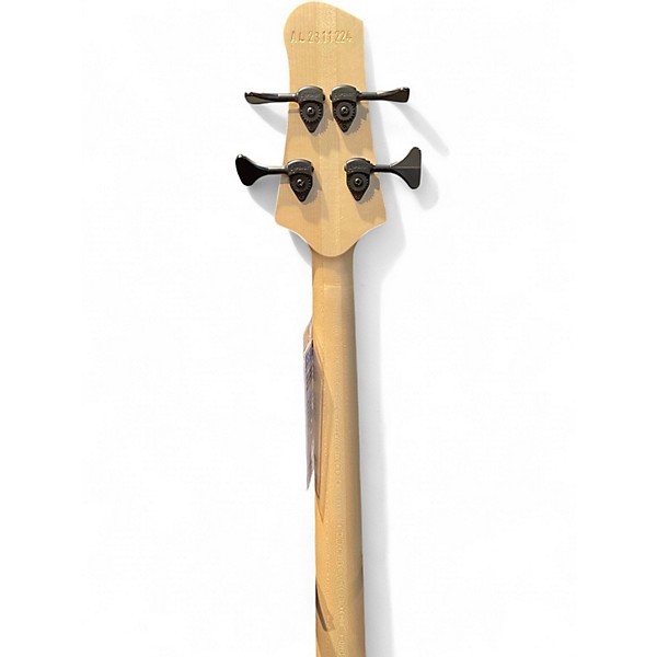 Used Swan Customs Alpha andromeda Purple Electric Bass Guitar