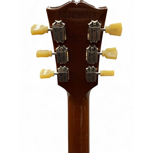 Used Gibson Les Paul Standard 1950S Neck Gold Top Solid Body Electric Guitar