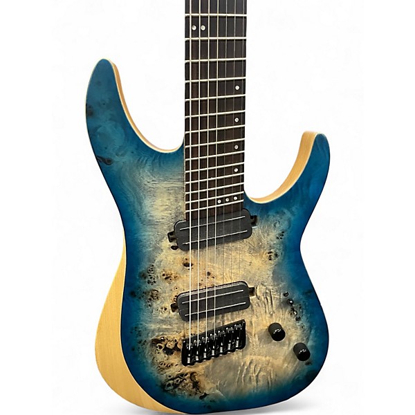 Used Schecter Guitar Research REAPER 7 SKY BURST Solid Body Electric Guitar