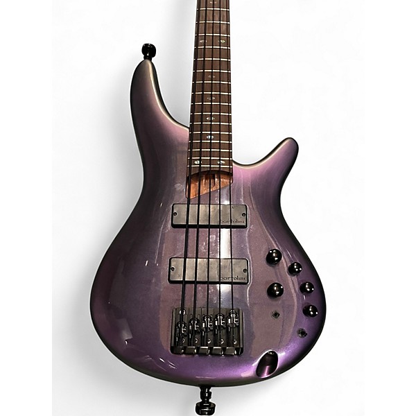 Used Ibanez SR505E 5 STRING Aurora Burst Electric Bass Guitar