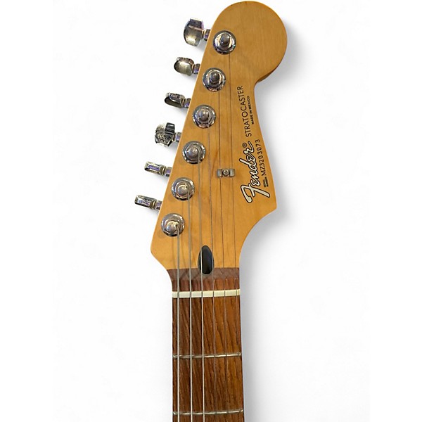 Used Fender Mexican Standard HSS Stratocaster Pewter Solid Body Electric Guitar