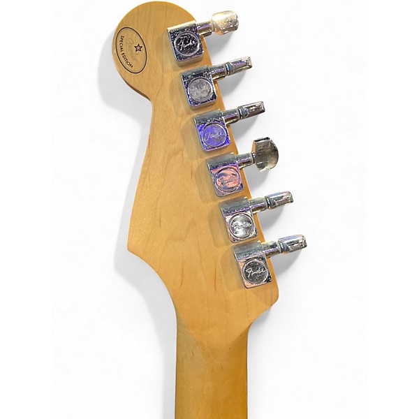 Used Fender Mexican Standard HSS Stratocaster Pewter Solid Body Electric Guitar