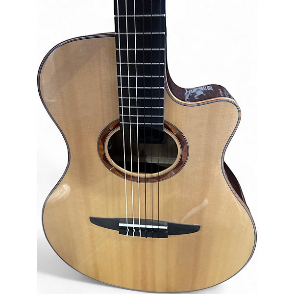 Used Yamaha NTX3 Yellow Classical Acoustic Electric Guitar