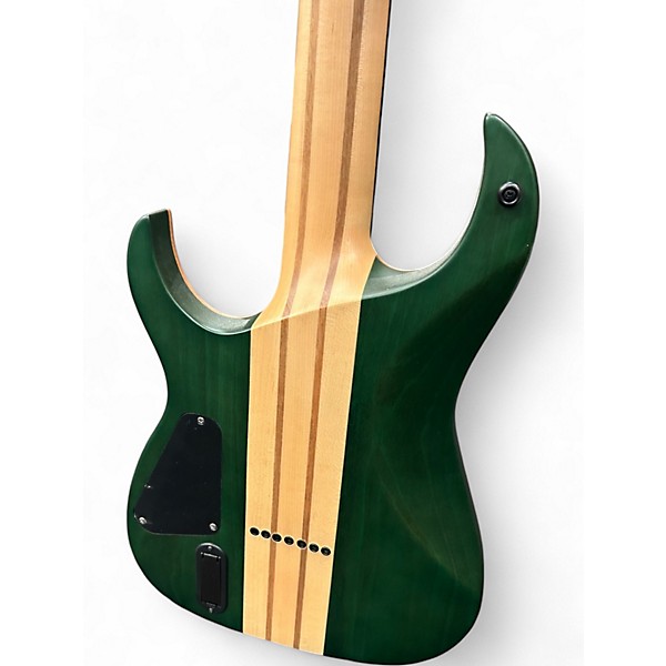 Used Harley Benton AMAROK-BT-EGNT SATIN GREEN BURST Solid Body Electric Guitar