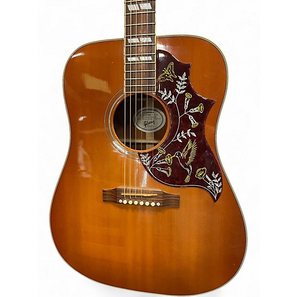 Used 2014 Gibson Hummingbird Standard Heritage Cherry Sunburst Acoustic Electric Guitar