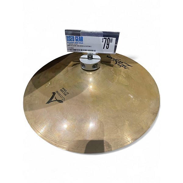 Used Zildjian 10in Avedis A Custom Splash Cymbal