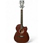 Used D'Angelico Premier Delancey Cutaway Dreadnought Mahogany Acoustic Electric Guitar thumbnail