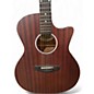 Used D'Angelico Premier Delancey Cutaway Dreadnought Mahogany Acoustic Electric Guitar