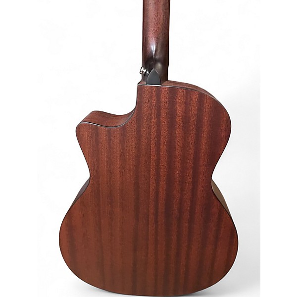 Used D'Angelico Premier Delancey Cutaway Dreadnought Mahogany Acoustic Electric Guitar